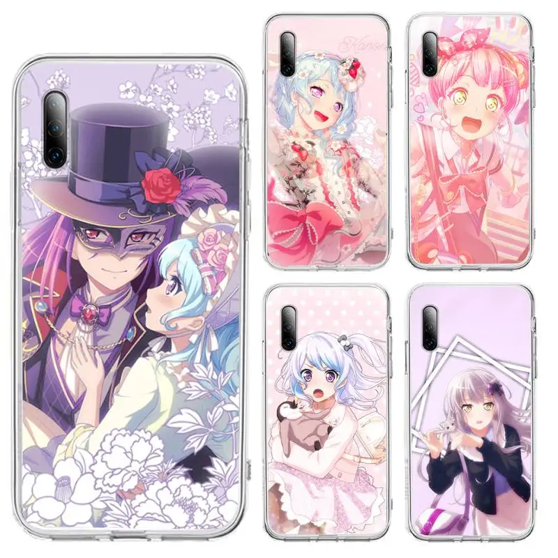 

BanG Dream Phone Case For Samsung S8 S9 S10 S20 Note20 A71 A21s Plus S20Fe lite Transparent Nax Fundas Cover