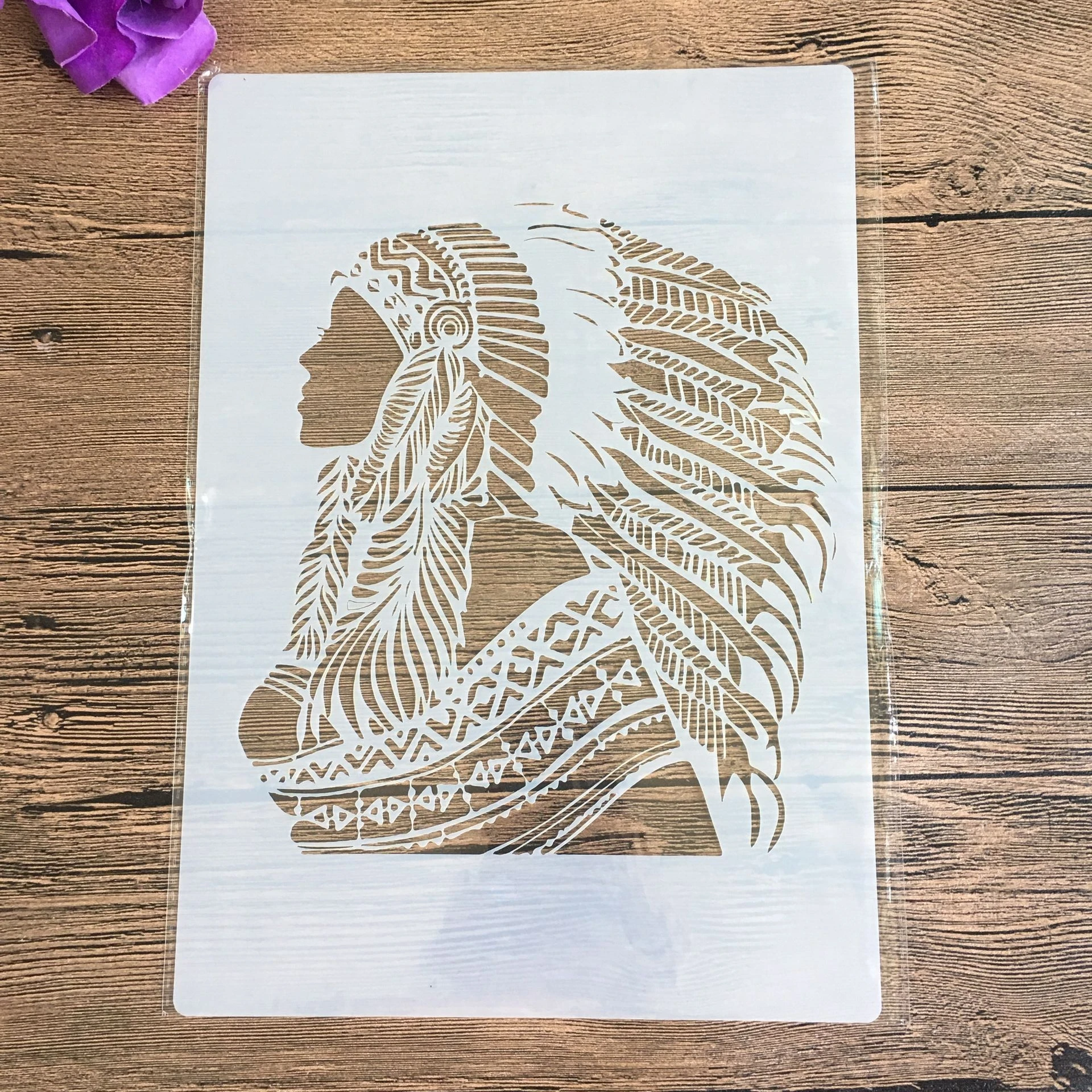 

Трафареты PenhuaMoban Мандала Индийские Красавицы