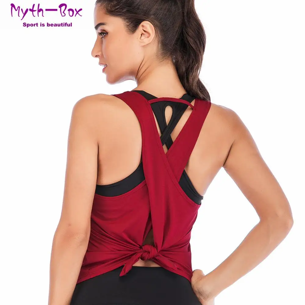 

Летняя женская спортивная майка, топы для тренажерного зала и тренировок, быстросохнущая футболка для бега, фитнеса, рубашка без рукавов дл...