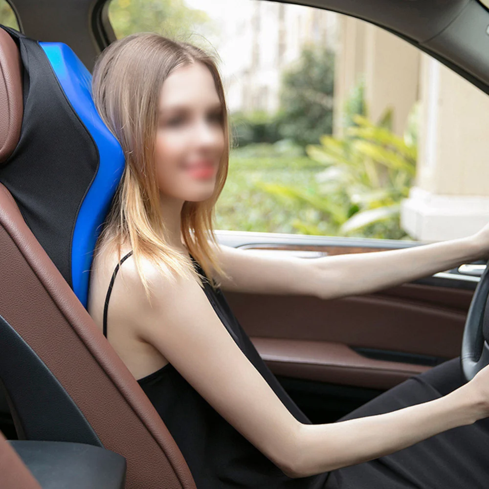 

Car Seat Headrest Pad Memory Pillow Head Neck Care Rest Support Pillow For Car Seat (Beige)