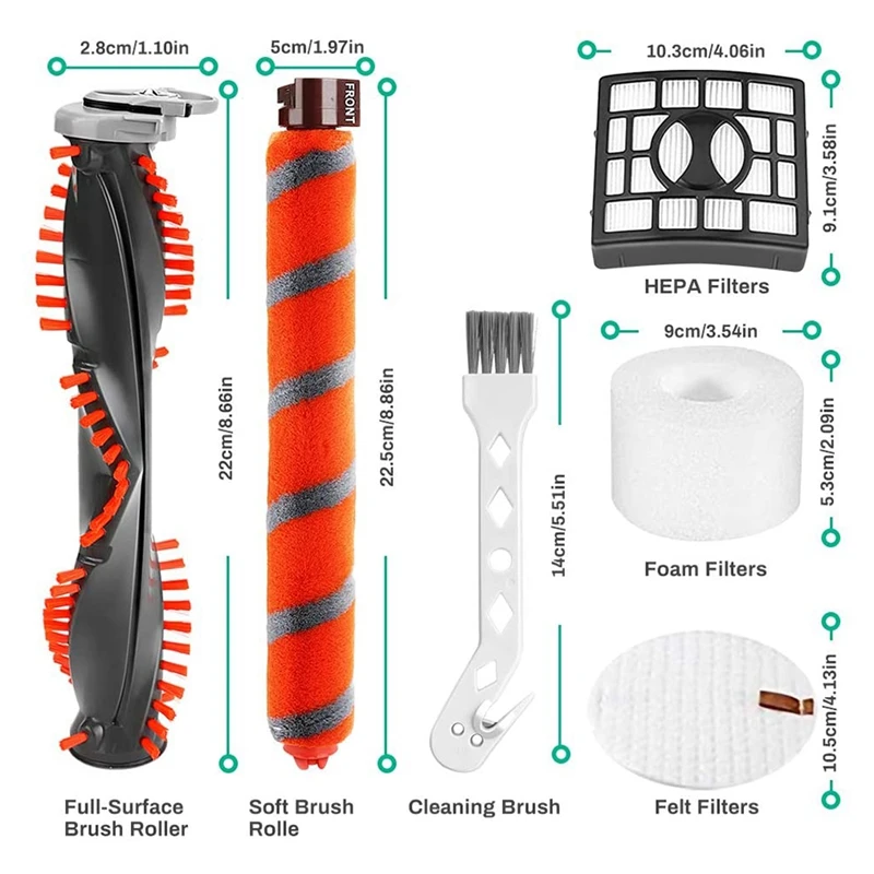 

Replacement Parts for Shark NV800, NV800W, NV801, NV801Q, NV803 Upright Vacuum Cleaners Accessories