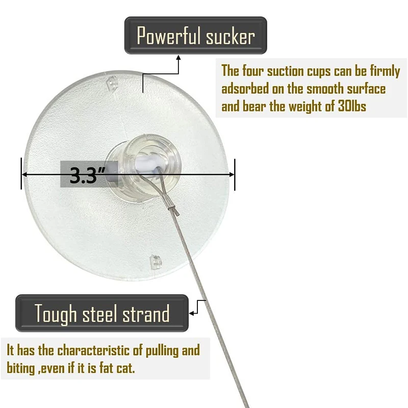 

Cat Hammock Cats Window Perch Cat Bed Bearing 20kg Window Mounted Hommock Pet Suction Hanging Sill Sleeping Shelf Bag Beds Seat