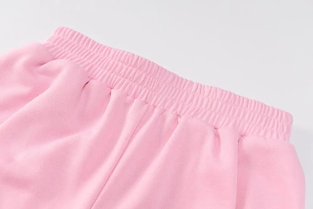 

Autumn and winter new fashion hollow out lace-up long-sleeved top + casual pants two piece set