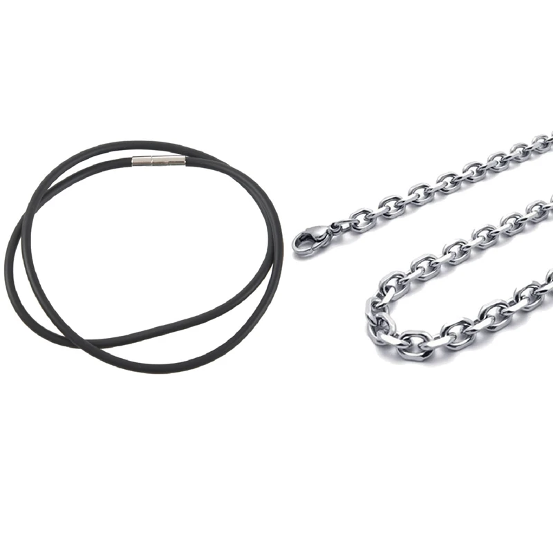 

Мужская и женская цепочка с бархатной подвеской, 2 шт., 3 мм