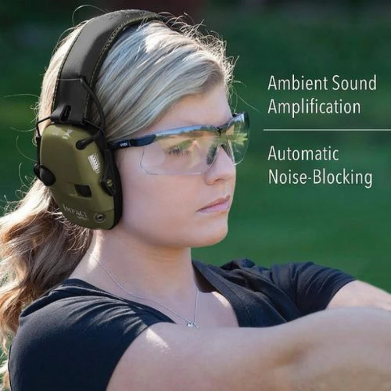 

Anti-Noise Tactical Ear Protector Electronic Shooting Earmuff Hunting Noise Reducer Hearing Protection Headset