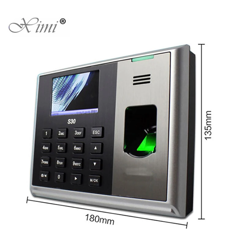 Хорошее качество ZK S30 биометрический отпечаток пальца система посещаемости