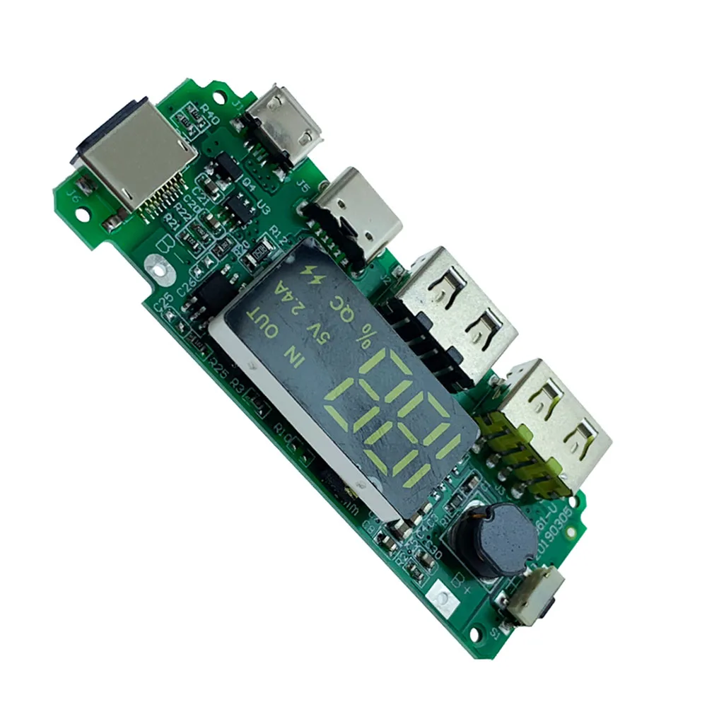 Зарядный Модуль Taidacent для аккумулятора 18650 5 В а 2 А 1 USB-модуль быстрой зарядки