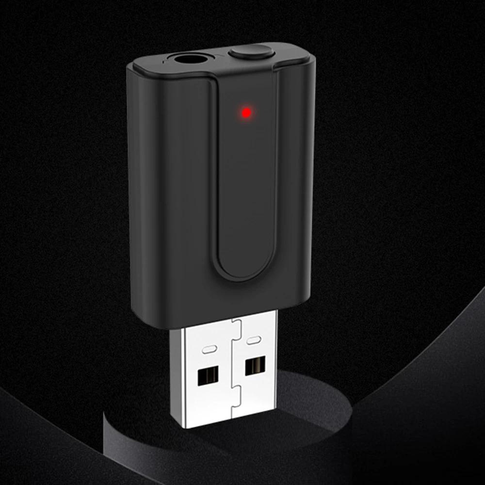 Автомобильный 5,0 Bluetooth передатчик ТВ-приемник 2 в 1 3,5 мм Aux HIFI стерео аудио USB беспроводной мини-адаптер автомобильный BT приемник
