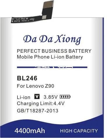 Da Xiong 4400 мАч BL246 батарея для lenovo Vibe Shot Vibe Max Z90 Z90-3 Z90-7 для lenovo Z90 батарея