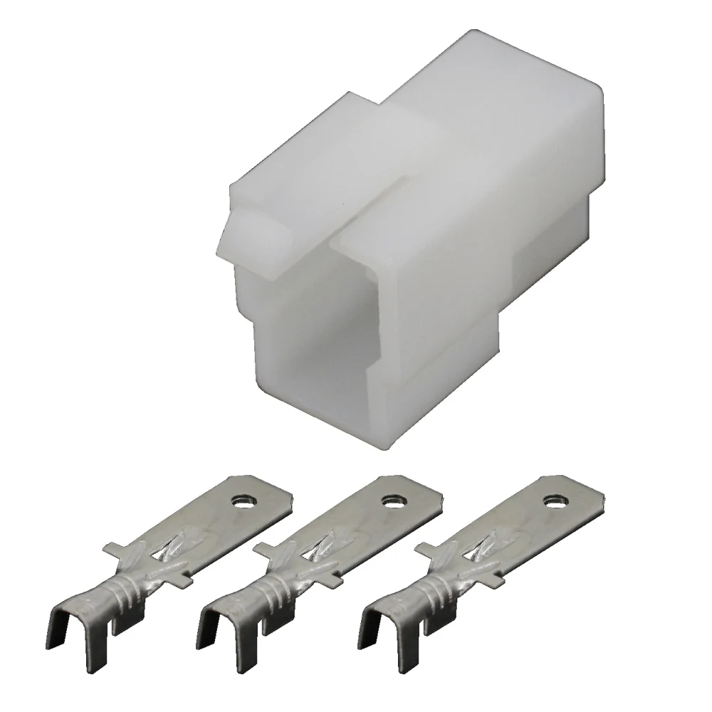 3 Pin 6 автомобильный разъем P разъема Пластик в виде ракушки DJ7031A 6.3 11/21|socket connector|socket