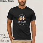 Футболка с надписью Hells Angels Nomads, 81 год