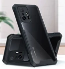Прозрачный сверхмощный акриловый чехол Mi11T для Xiaomi 11 T Pro Xiomi Mi 11 T Pro 5G 6,67 '', бампер из ТПУ, подушка безопасности, противоударный чехол