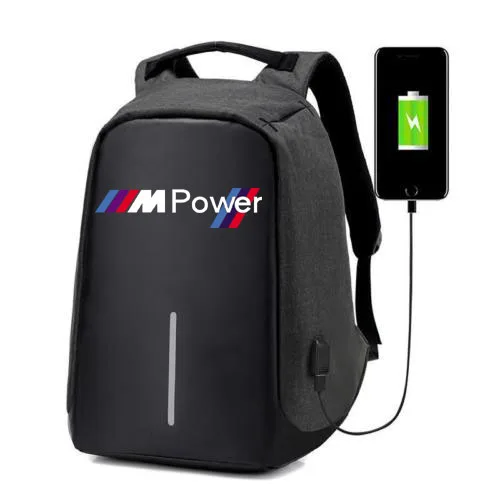 Сумка-Антивор для мужчин вместительный деловой дорожный ранец ноутбука bmw с