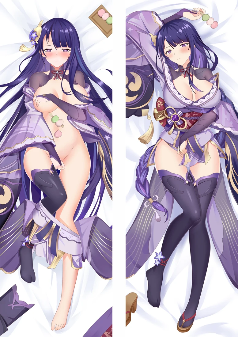 

Genshin Impact Baal Raiden Shogun Dakimakura body Pillowcase Cushion Case Cover