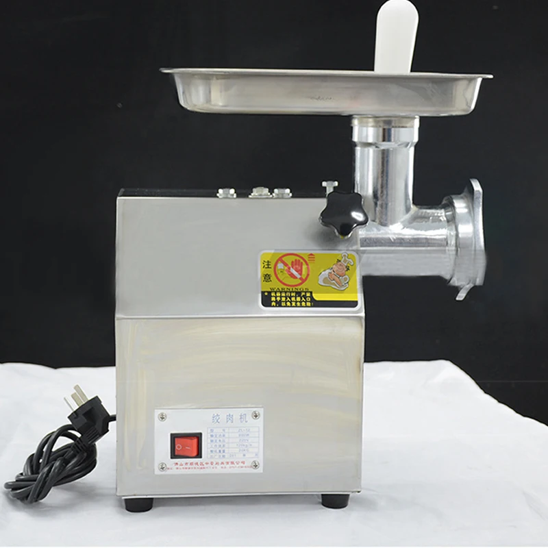 Online 120 KG/STD Hohe Effizienz Fleischwolf Kommerziellen Elektrische Fleischwolf ZL-12 Multi-funktion Desktop Fleisch Schleifen Maschine 220v
