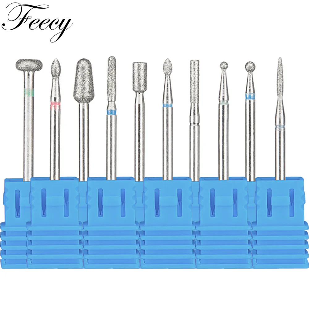 Алмазные вращающиеся сверла для ногтей фрезерные кутикулы резак маникюра фреза