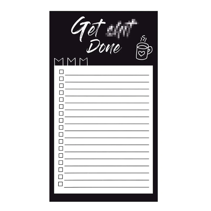 

Magnetic To Do List Notepad Daily Checklist Goals Reminders Notes Motivational Organizer Stationery for Student Teacher