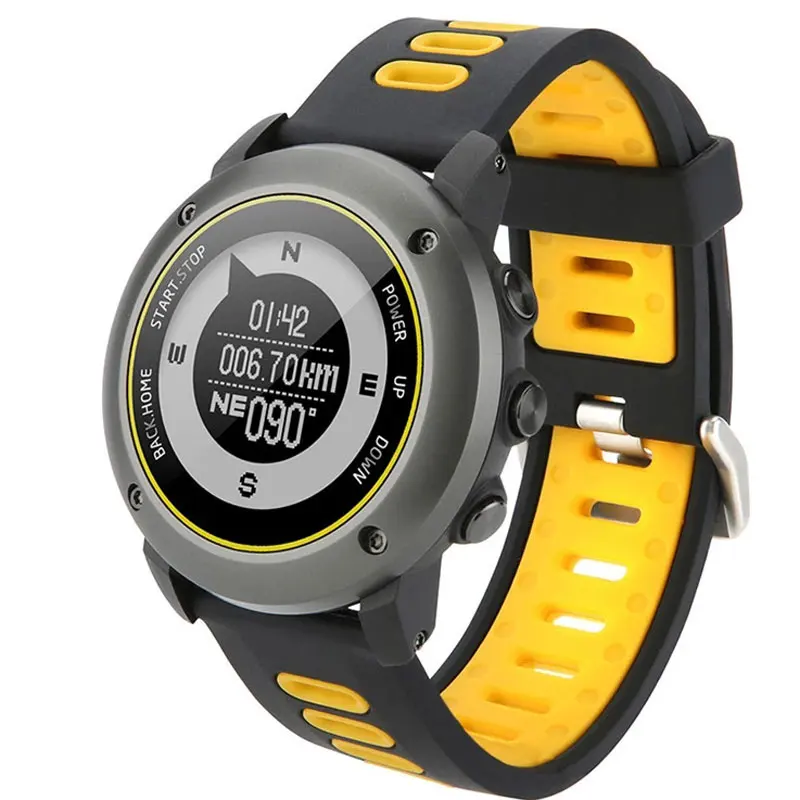 Смарт часы GPS сердечного ритма в режиме реального IP68 Водонепроницаемый