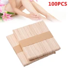 Шелхард 100x одноразовый дезинфицирующий деревянный язык Дезинфектор для удаления волос тела палочка дезинфицирующий язык