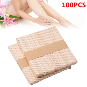 Шелхард 100x одноразовый дезинфицирующий деревянный язык Дезинфектор для удаления волос тела палочка дезинфицирующий язык