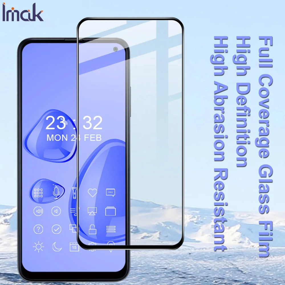 Imak премиум класса закаленное стекло для Samsung Galaxy F52 5G экран Защитная пленка