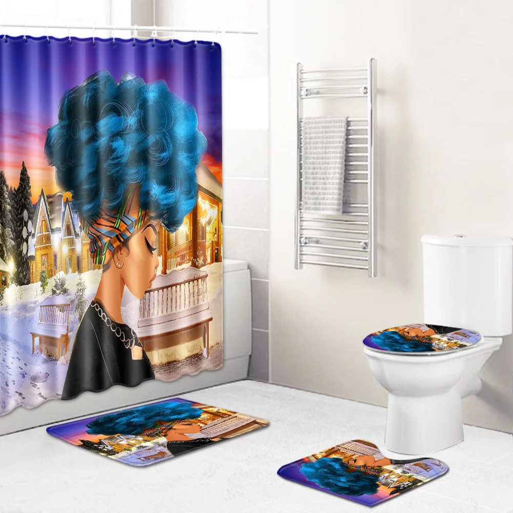 Zeegle Ванная комната коврик современный дизайн комплект для туалета с