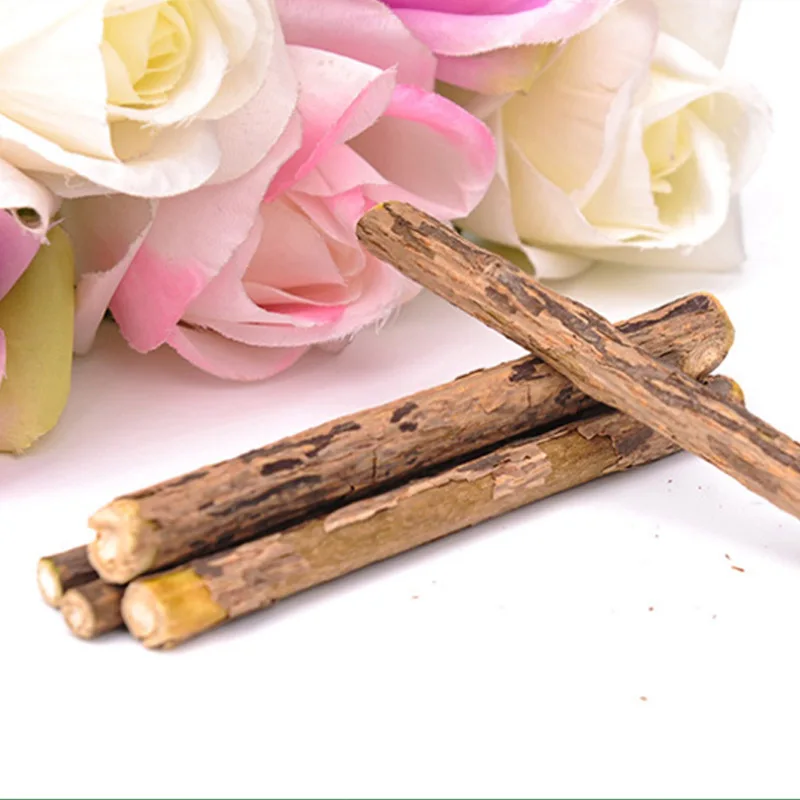 

5Pcs Catnip Pet Products Cat Dog Cleaning Tools Cat Training Toy Pet Dog Chew Stick Non-toxic Cat Supplies Natural Wood