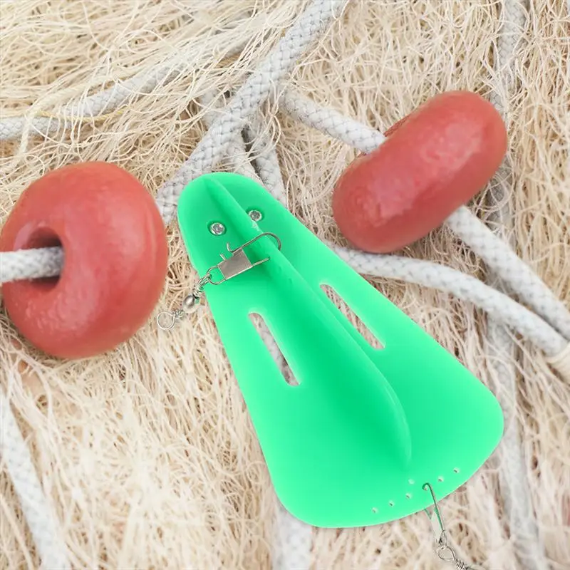 2Pcs Useful Diving Boards Plastic Outdoor Fishing Supplies (Green) | Спорт и развлечения