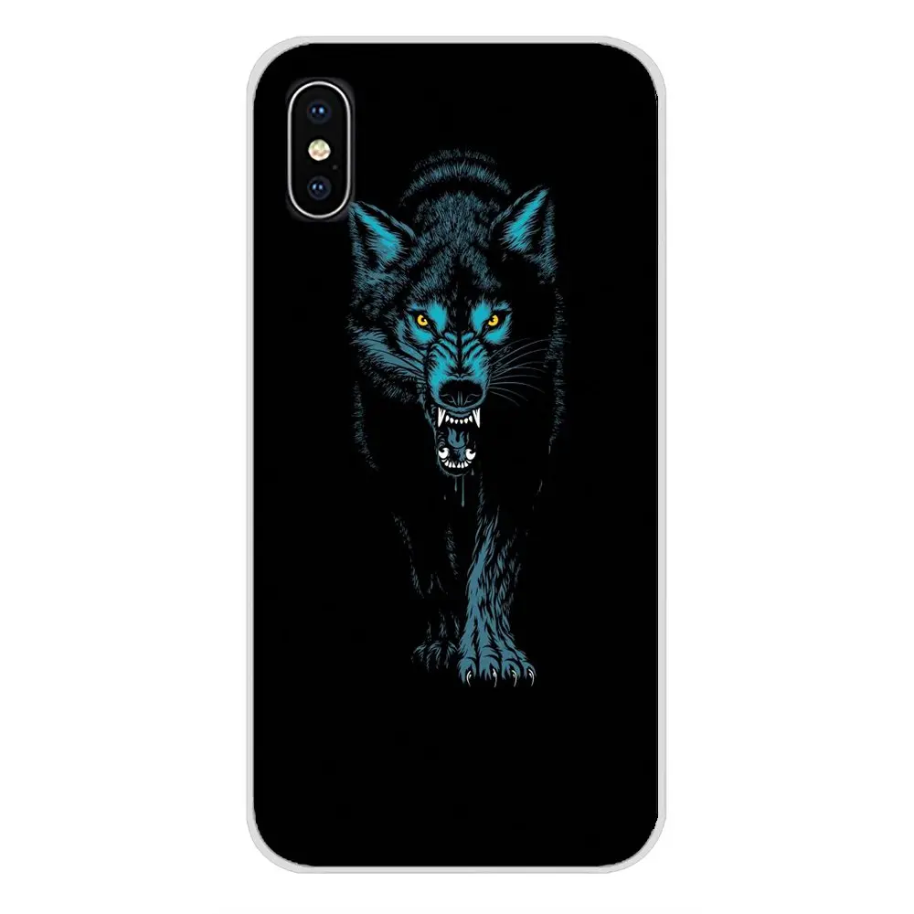 Чехлы для сотовых телефонов Sony Xperia Z Z1 Z2 Z3 Z5 compact M2 M4 M5 E3 T3 XA Huawei Mate 7 8 Y3II The Wolf howl in the