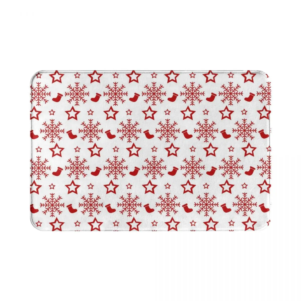 

40cmX60cm Christmas Design absorbent non-slip door mat bath mat floor mat