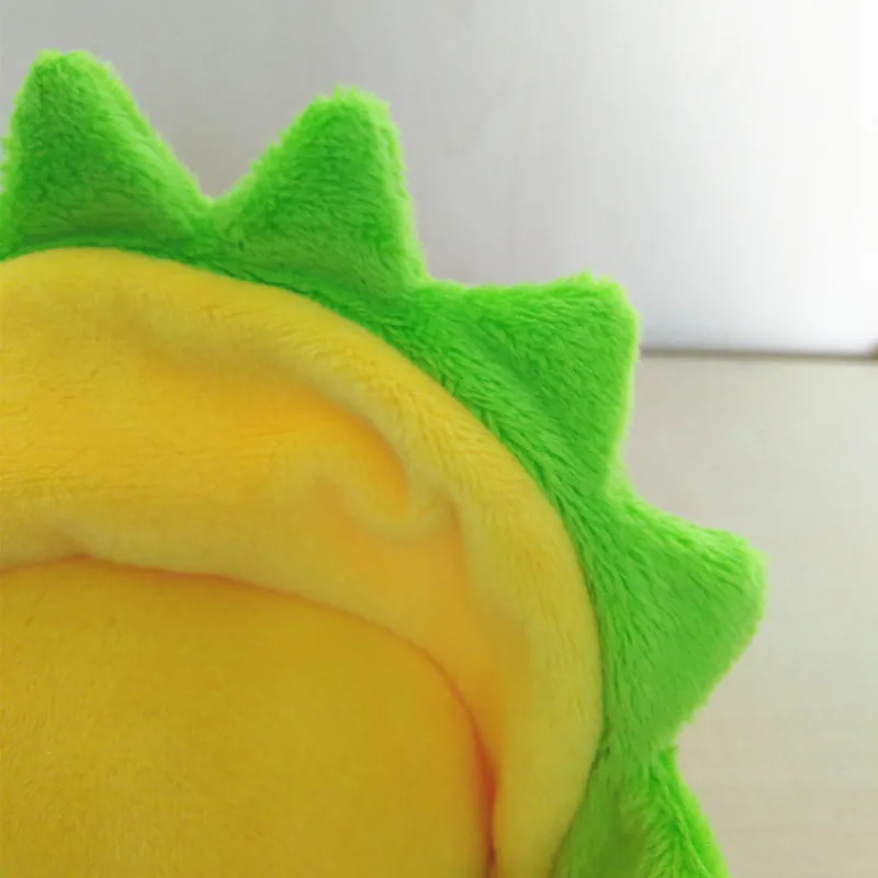 Мягкий желтый динозавр 22 см Velboa 100% полиэстер милая плюшевая игрушка Детские