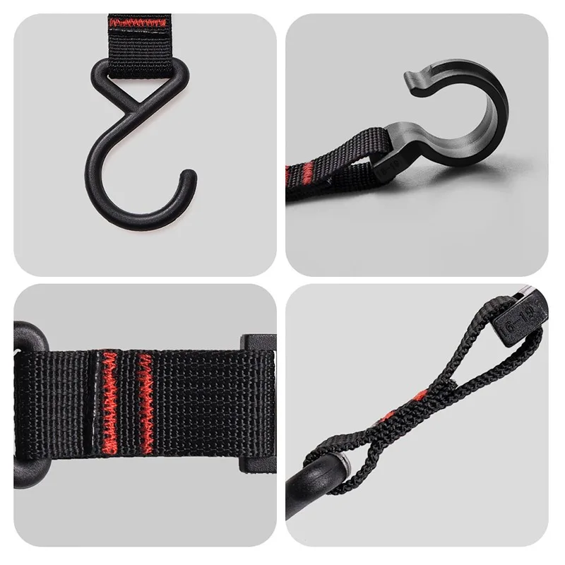 

New Camping Hanging Rack Hook Accessories 5Pcs Outdoor Camping Cookware Hanging Hook PP Triangular Pot Pan Lamp Holder Hook