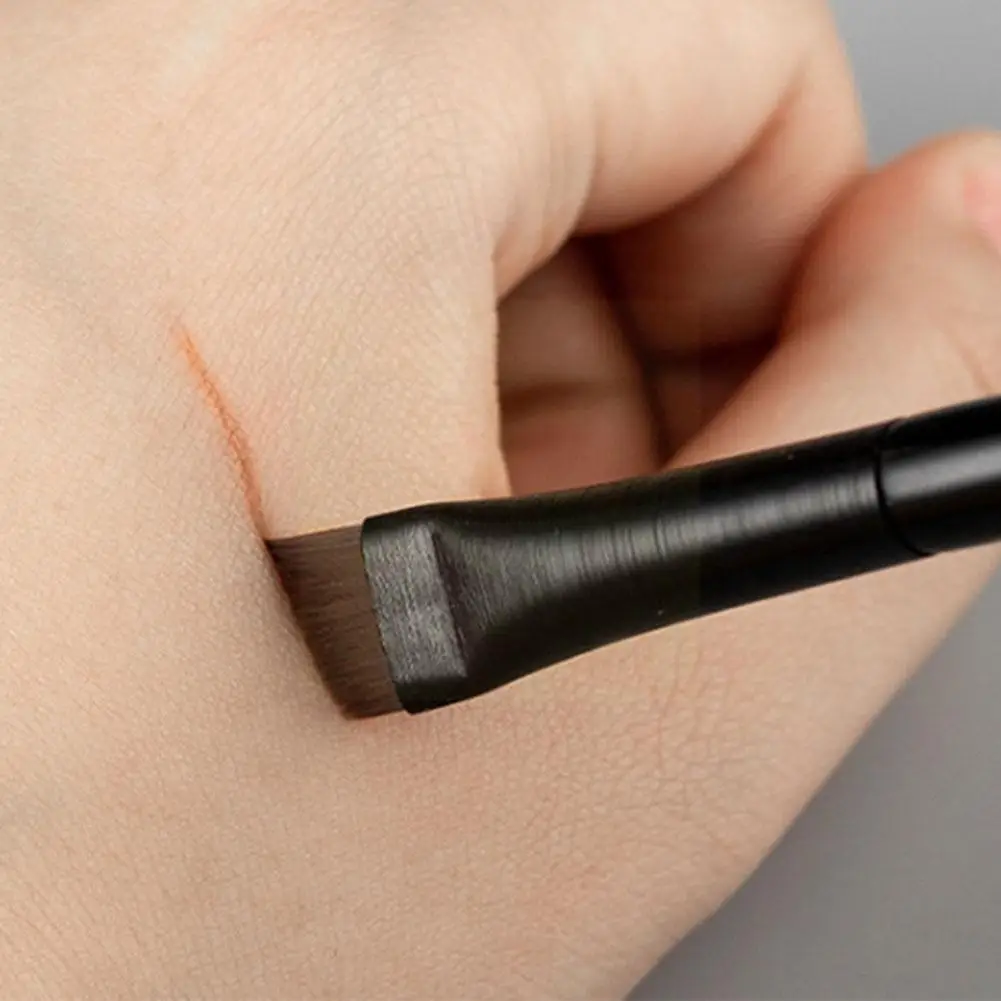 

1/2pcs Eyebrow Contour Brush Eyebrow Eyeliner Brush Portable Eyebrow Makeup Liner Multi-purpose Tools Angled Brush Small Wo L1J9