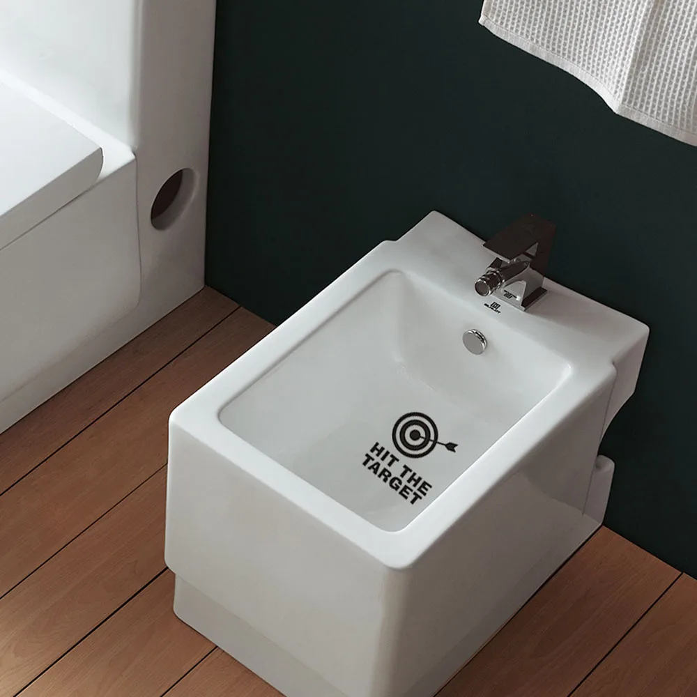 Наклейка для сиденья унитаза Hit The Target Sticker DIY Arrow наклейки Art Letters съемная