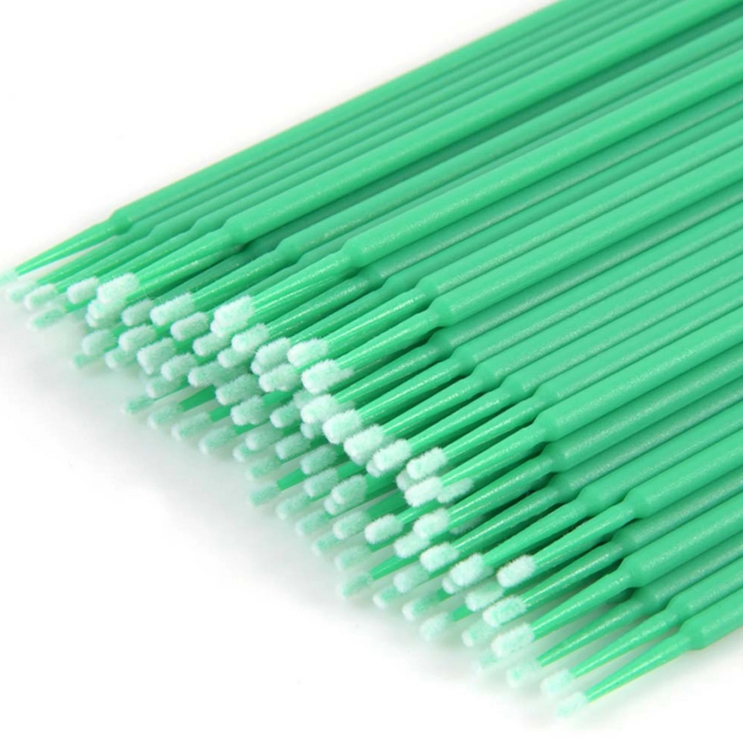 400 шт Одноразовые микро аппликаторы тампоны для наращивания ресниц кисти макияжа