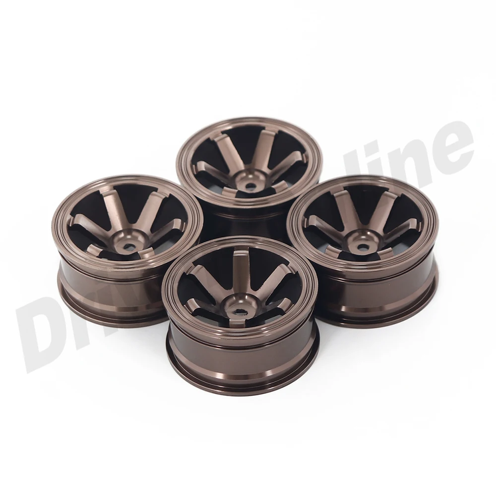 4 шт. RC алюминиевый сплав обода для 1/10 дрейфующий автомобиль Sakura D4 SC XI HSP 94123 Tamiya 416 T4