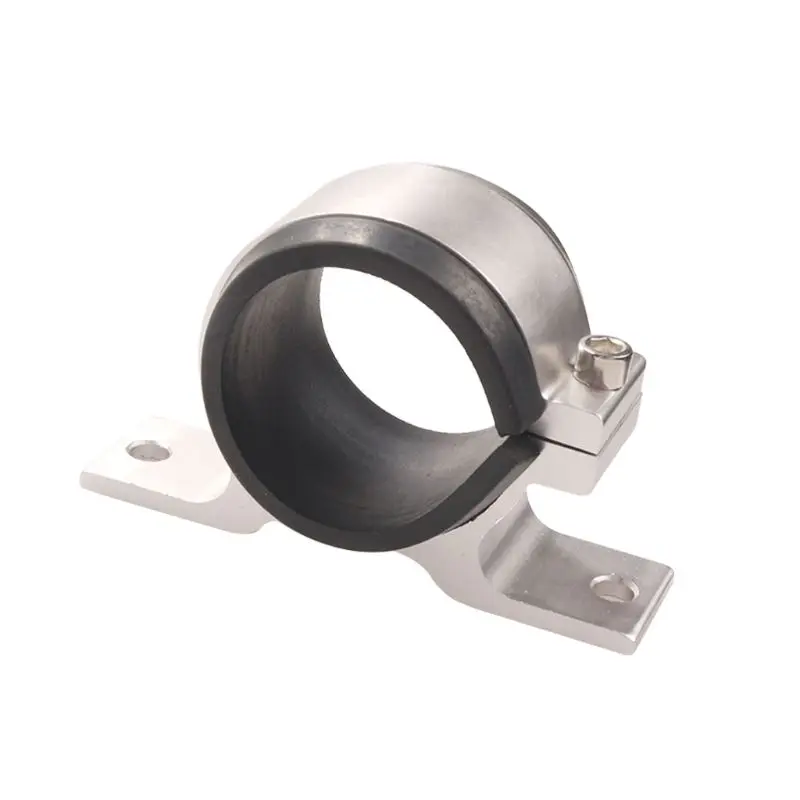 

60mm Aluminium Car External Fuel Pump Mounting Bracket fuel filter Holder