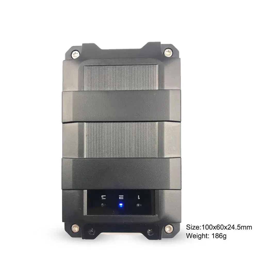 WanWayTech 4G Portable GPS Tracker GS30 Free Installation GPS/BDS/GLONASS/LBS Positioning with Trackin Software Remotely Control |