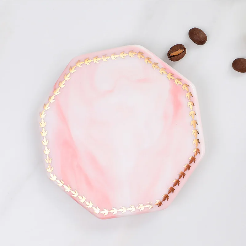 Подставка для стаканов из Пномпеня мраморная квадратная керамическая подставка