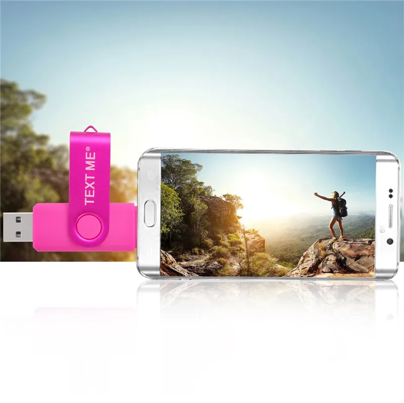 USB флеш накопитель Type c TEXT ME 3 в 1 16 ГБ 32 4 8 64 ГБ|USB флэш-накопители| |