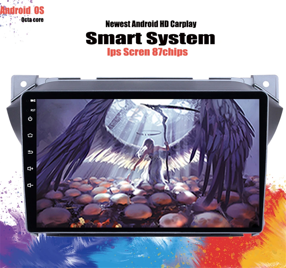 Автомобильный радиоприемник 6G + 128G Android 10 стерео музыкальный видеоплеер для Suzuki