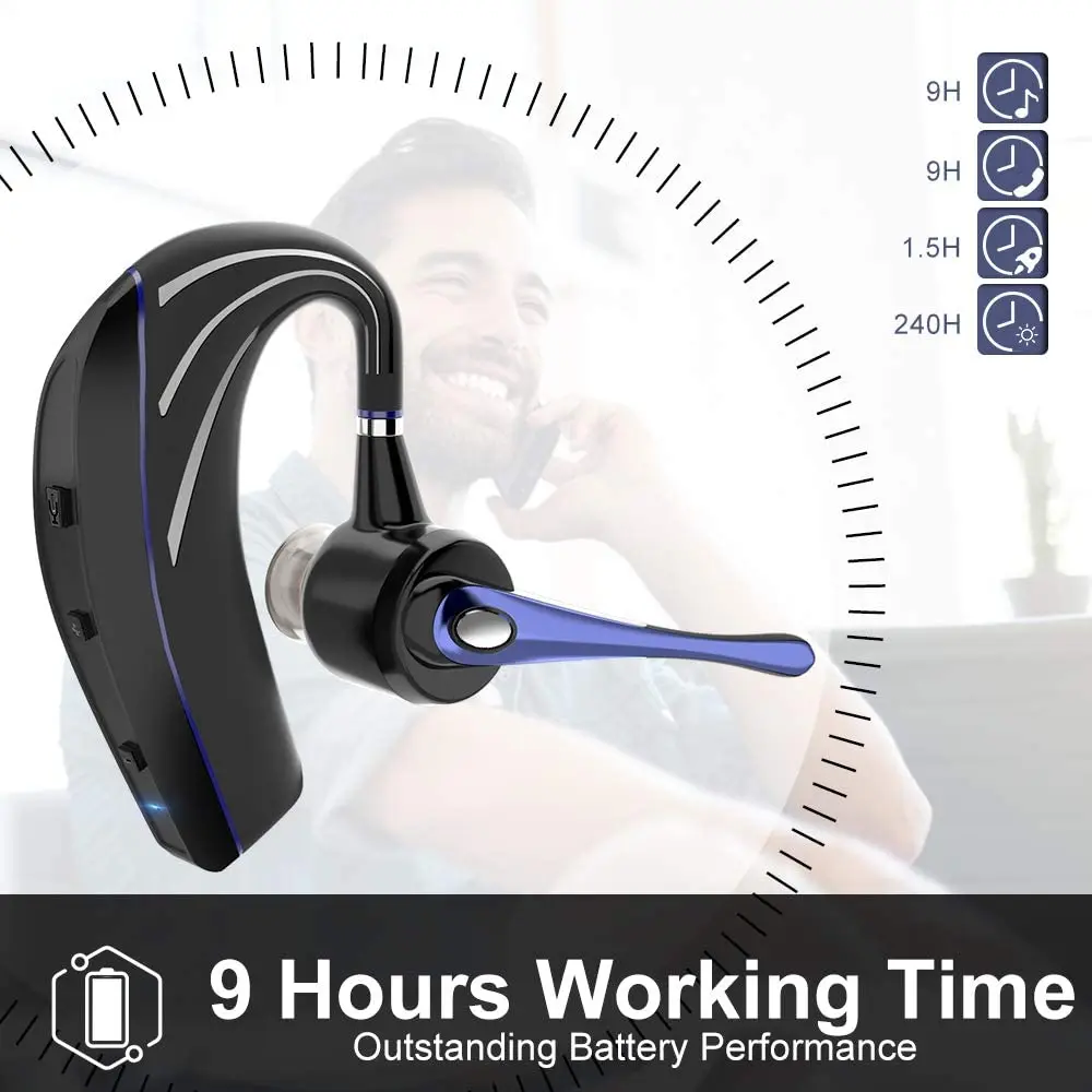 Bluetooth гарнитура CSR 5 0 с шумоподавлением микрофоном|headphones with mic|wireless earphone headphoneearphone