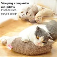 cat lovely cozy pillow soft warm plush sleeping cozy kitty pillow pet supply for cat xqmg cat supplies pet products home garden