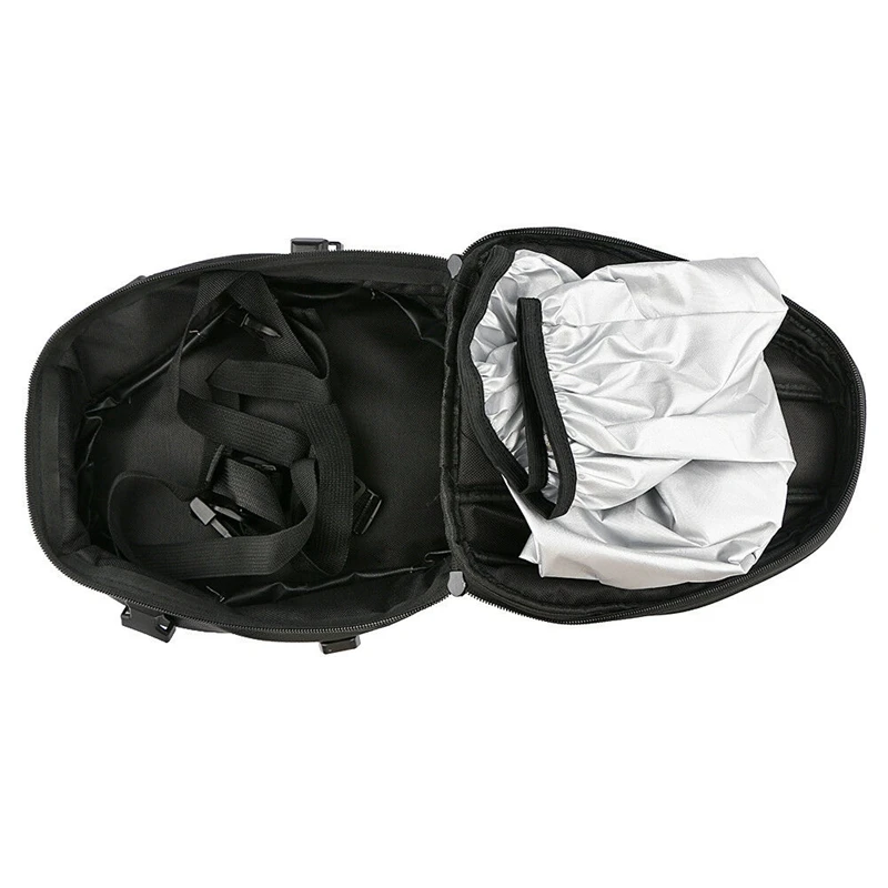 

Universal Motorcycle Rear Seat Bag 7.5L-10L Large Capacity Seat Bag with Strap Waterproof Oxford Cloth Bike Rear Bag