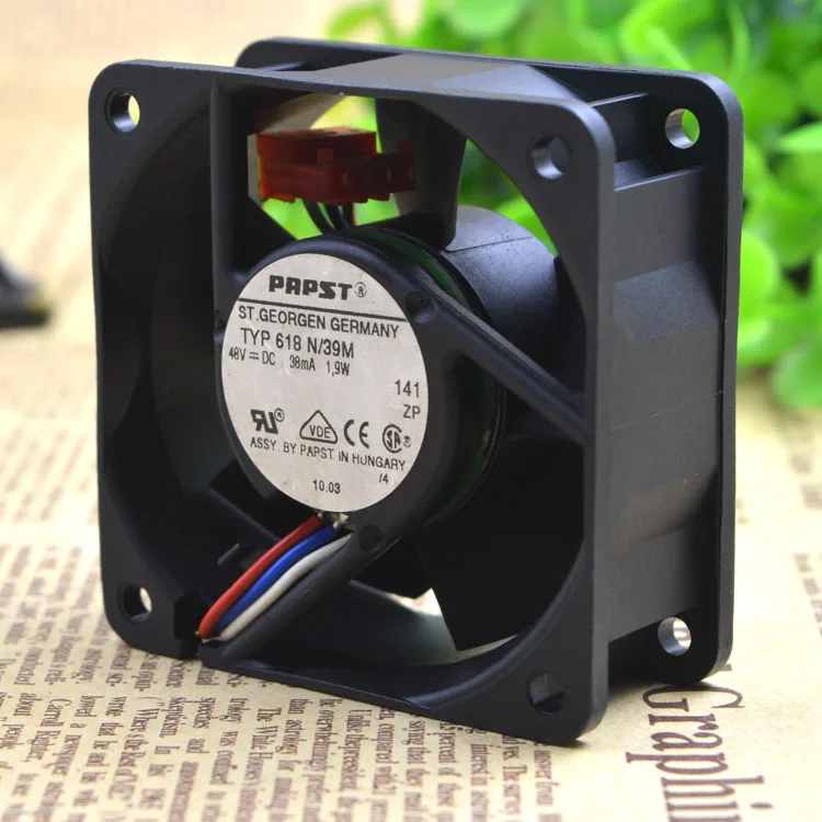 

Новый 6025 618N/39M 1,9 W 3 провода защита двигателя охлаждение