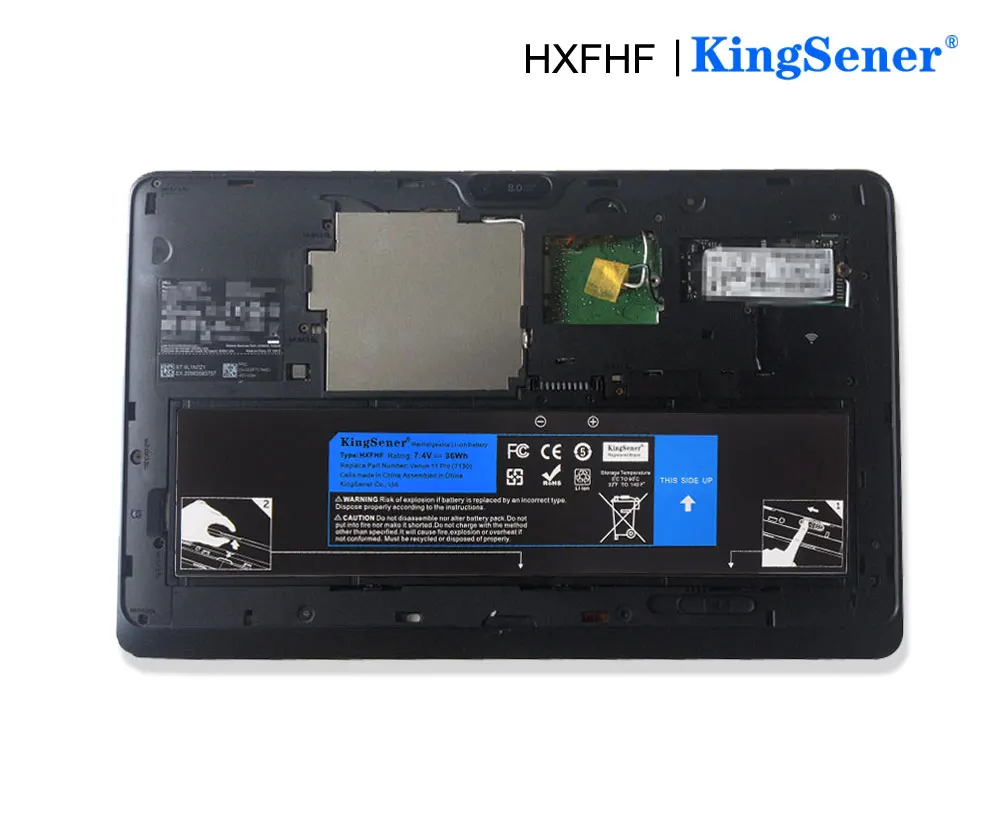 KingSener HXFHF Аккумулятор для ноутбука Venue 11 Pro(7130) 11 Pro(7139) 11 Pro 7310 HXFHF VJF0X 7,4 V 36WH 2 года гарантии