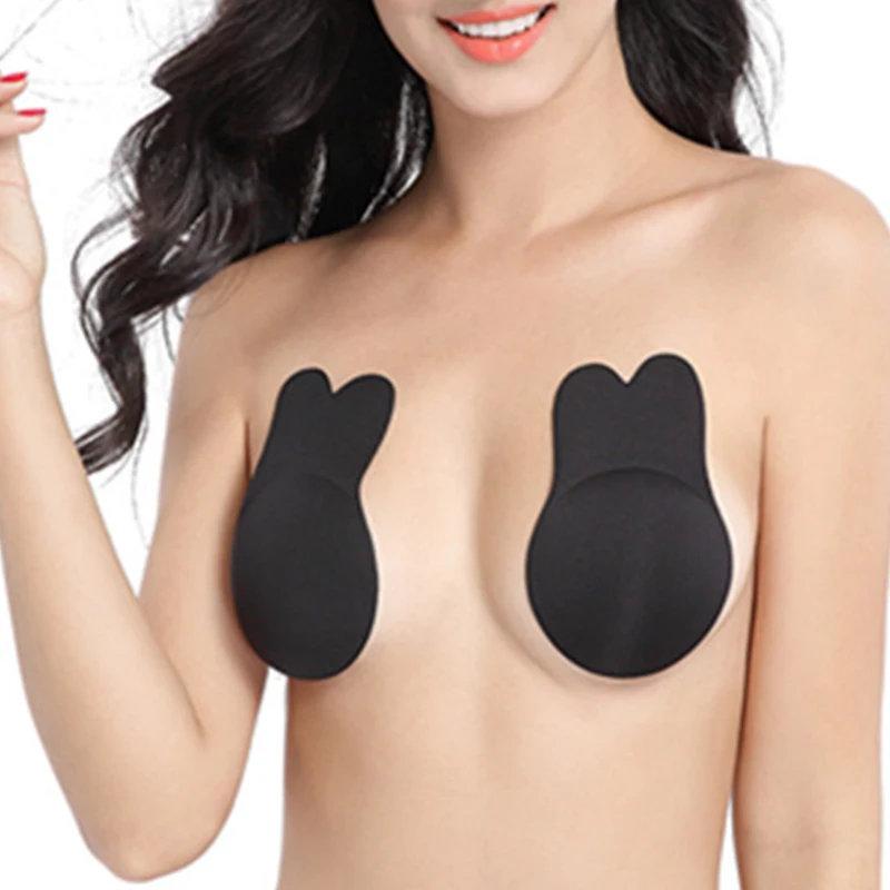 

Женские бюстгальтеры пуш-ап, самоклеящиеся силиконовые Невидимые бюстгальтеры без бретелек, Многоразовые липкие ленты для подтяжки груди, ...