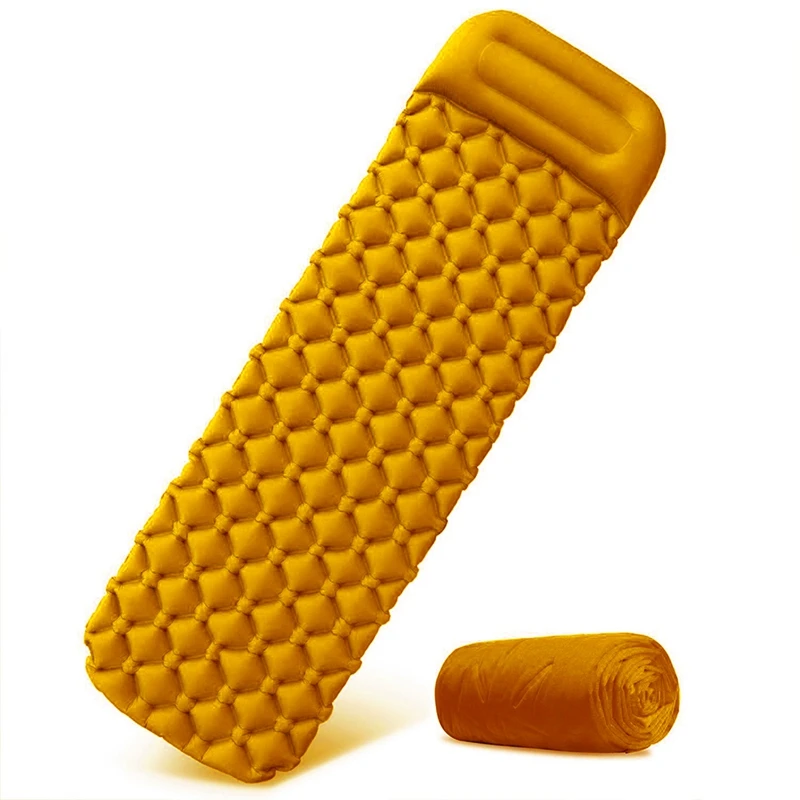 Уличная надувная подушка-светильник из ТПУ и лайкры нейлоновая кровать для