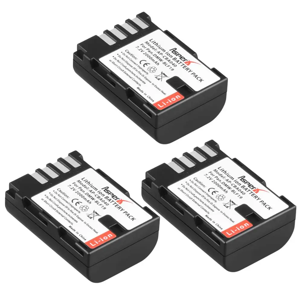 3 шт. перезаряжаемая литий ионная батарея с ЖК дисплеем и двойным USB зарядным