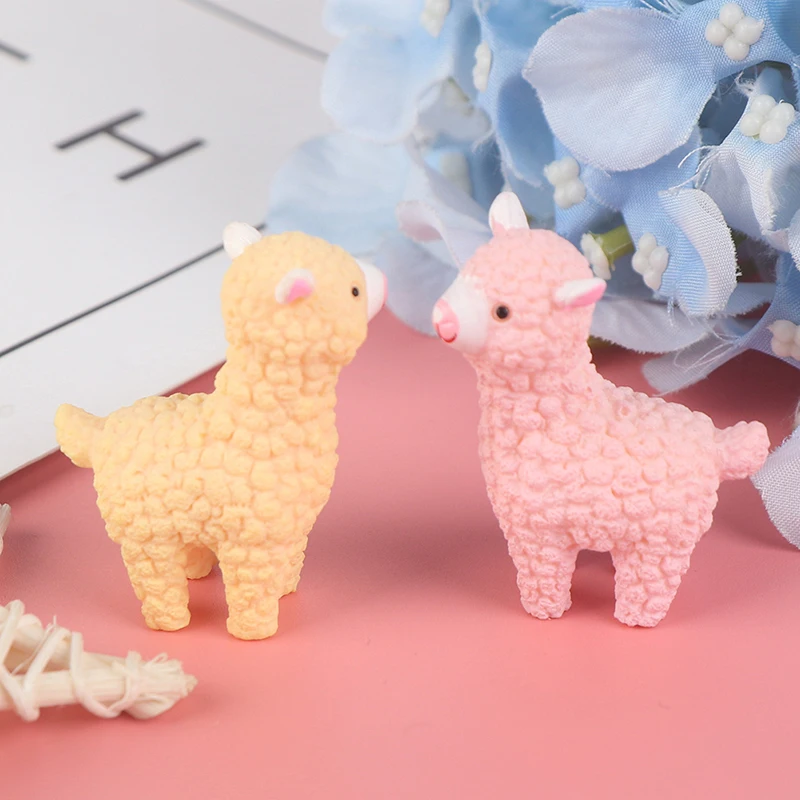 2 шт. статуэтка Альпака для украшения дома|Статуэтки и миниатюры| |